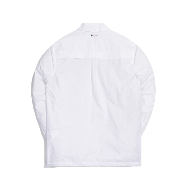 Kith x BMW Quarter Zip Collared Shirt White