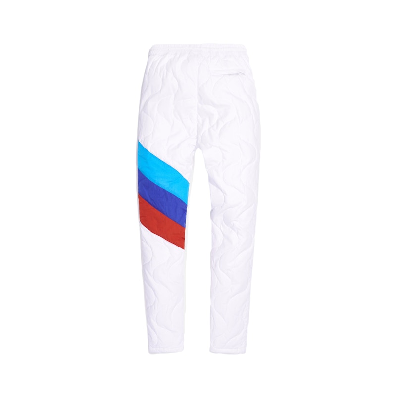 Kith x BMW Quilted Racing Pants Off White