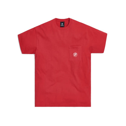 Kith x BMW Roundel Pocket Tee Red