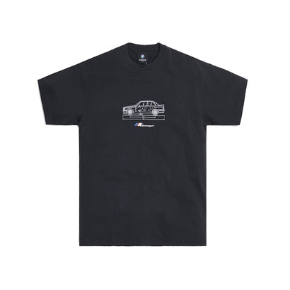 Kith x BMW Side Dimensions Tee Black