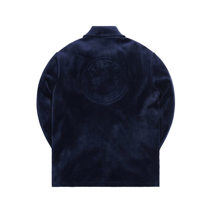 Kith x BMW Velour Coaches Jacket Navy