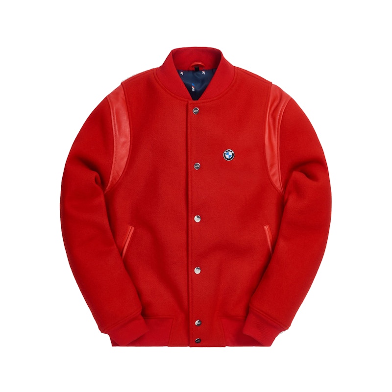 Kith x BMW Wool Bomber Red