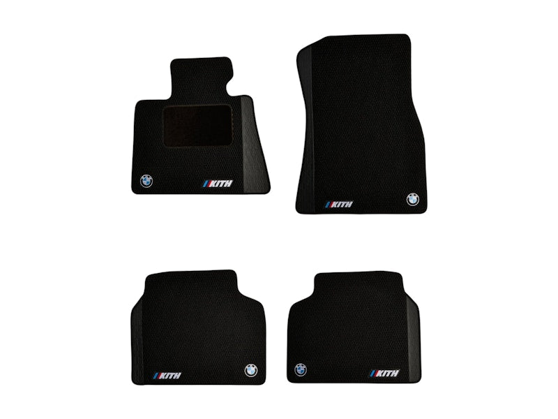 Kith x BMW XM Floor Mats Black