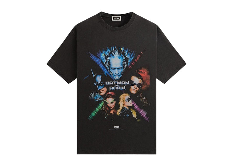 Kith x Batman And Robin Vintage Tee Black