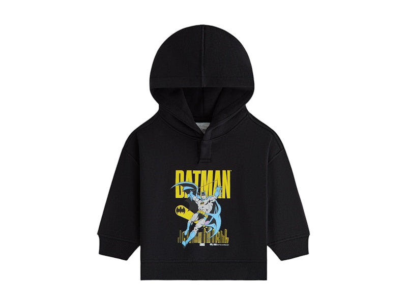 Kith x Batman Baby Classic Nelson Hoodie Black