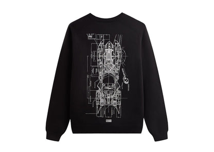 Kith x Batman Batmobile Crewneck Sweater Black