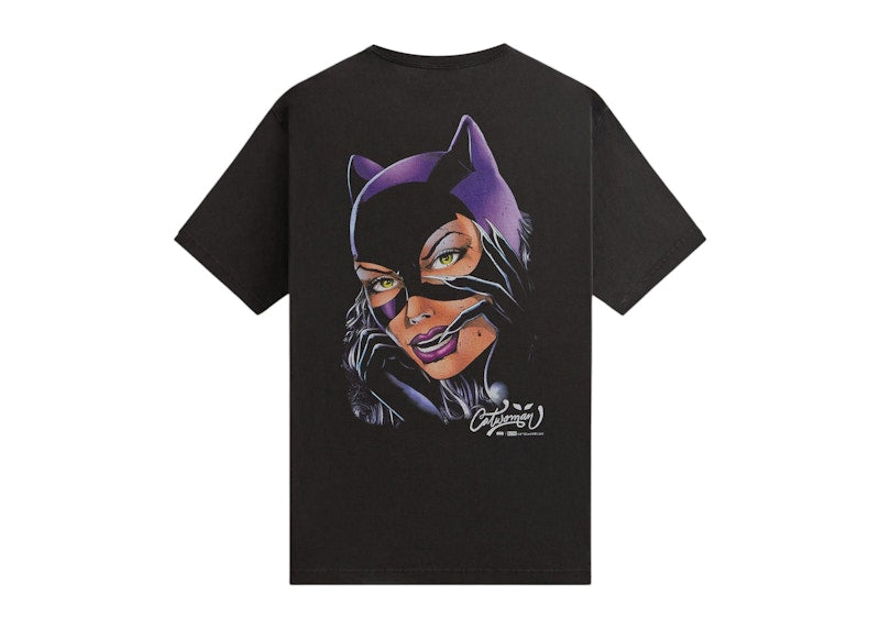 Kith x Batman Catwoman Vintage Tee Black