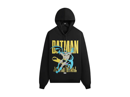 Kith x Batman Classic Vintage Nelson Hoodie Black