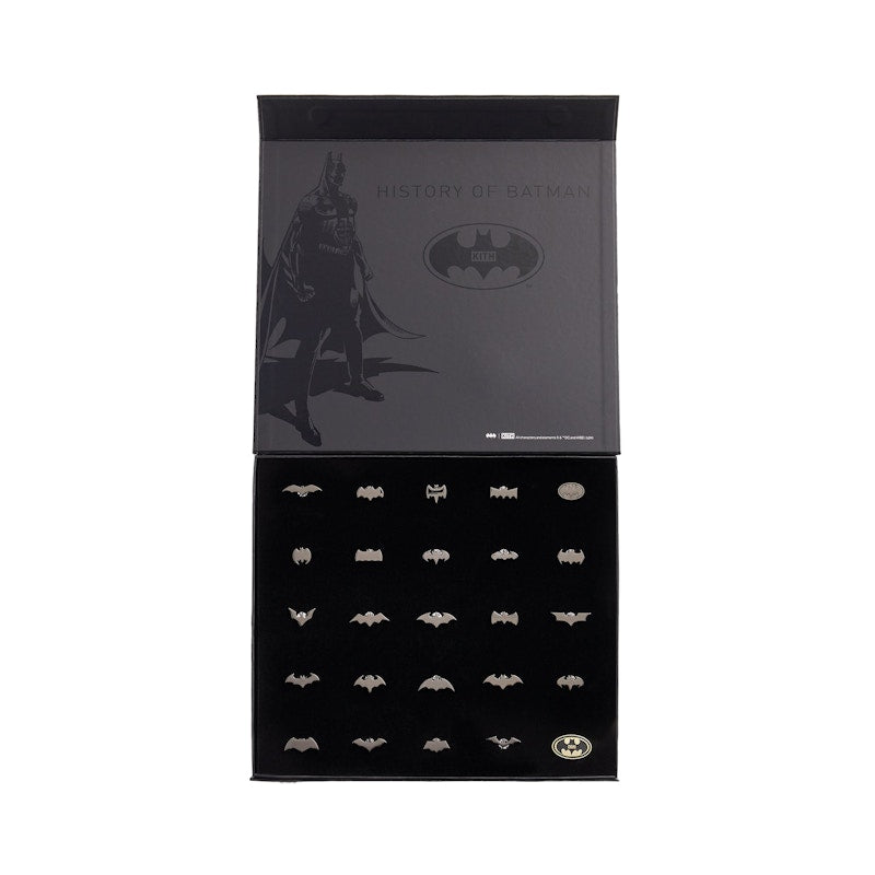 Kith x Batman History Of Batman 25-Pin Set