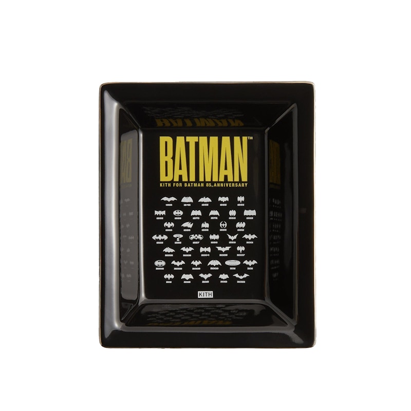 Kith x Batman History Of The Bat Symbol Catchall Tray