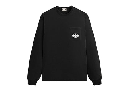 Kith x Batman History Vintage Pocket Long Sleeve Tee Black