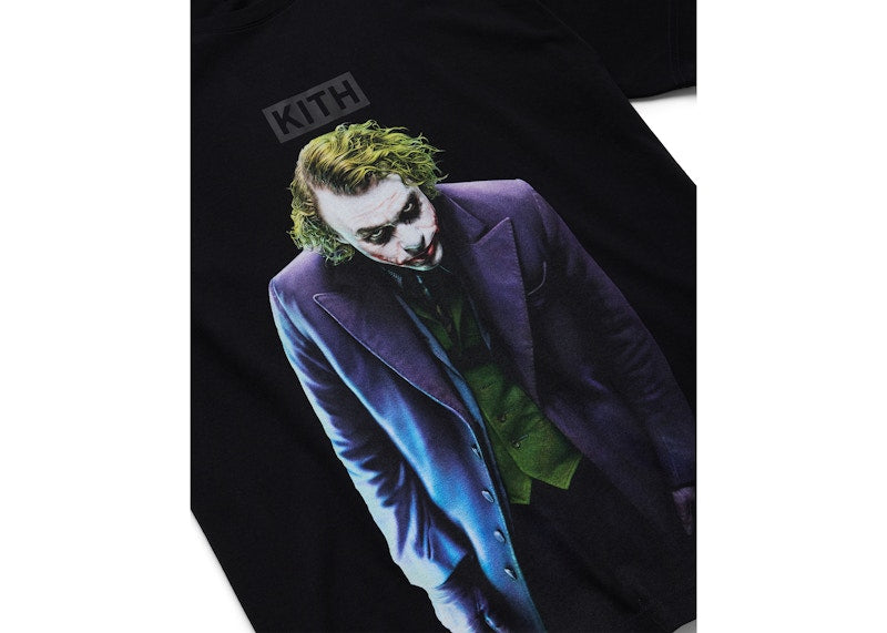 Kith x Batman Joker Tee Black