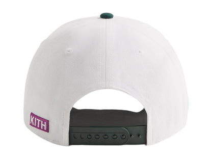Kith x Batman Joker Twill Low Pinch Crown Snapback Cap White