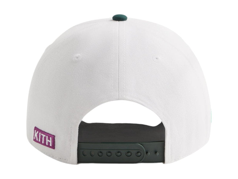 Kith x Batman Joker Twill Low Pinch Crown Snapback Cap White