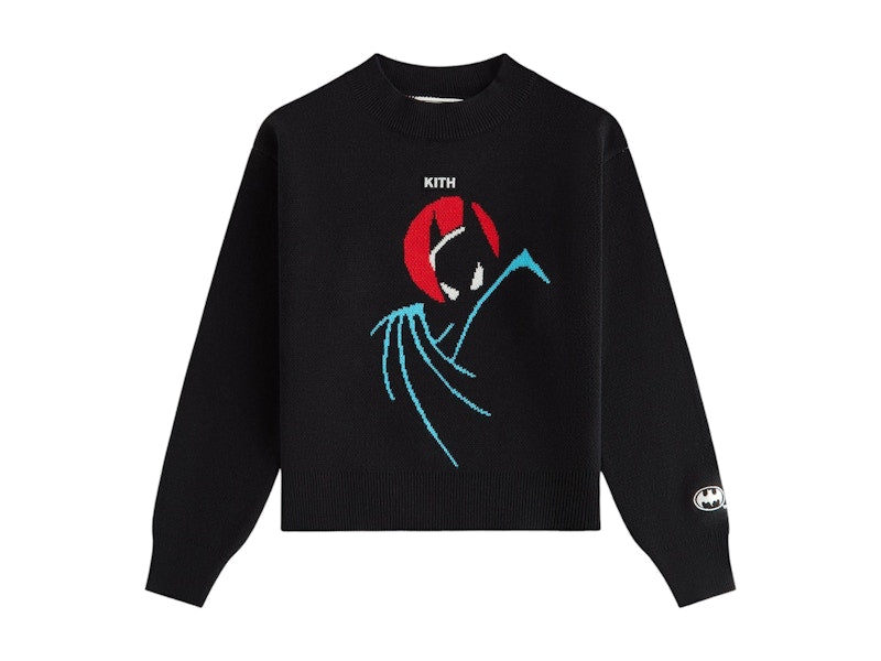 Kith x Batman Kids Animated Sweater Black