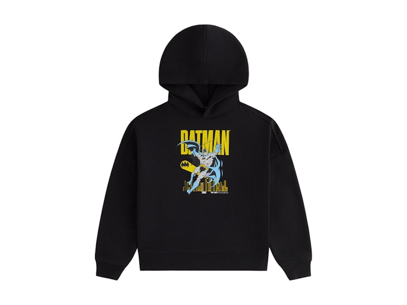 Kith x Batman Kids Classic Vintage Hoodie Black