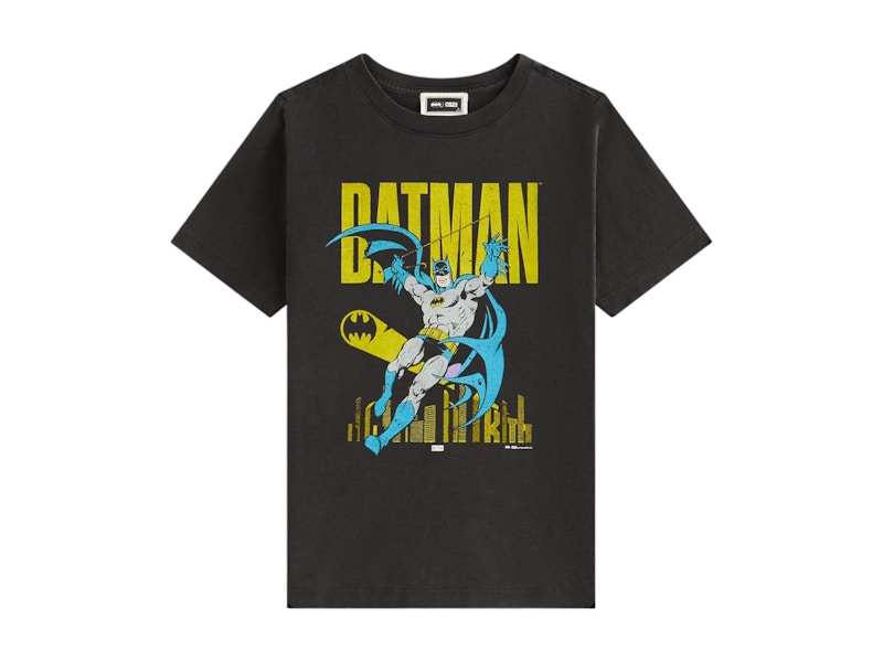 Kith x Batman Kids Classic Vintage Tee Black