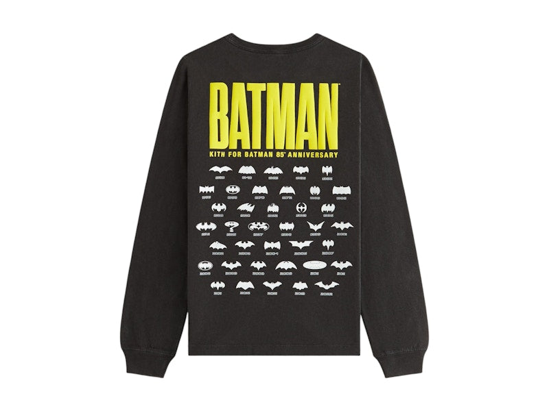 Kith x Batman Kids History Vintage Tee Black