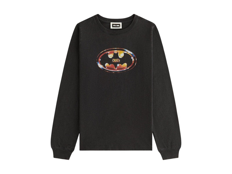 Kith x Batman Kids History Vintage Tee Black