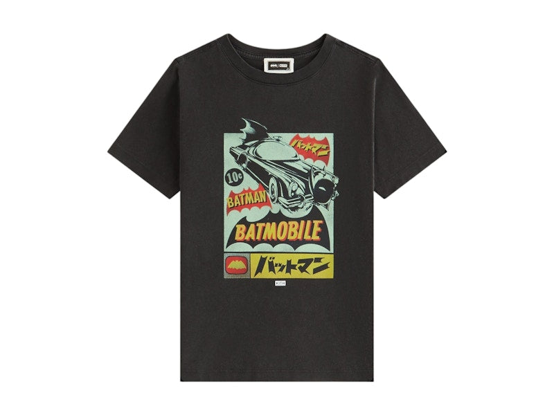 Kith x Batman Kids Japanese Vintage Tee Black
