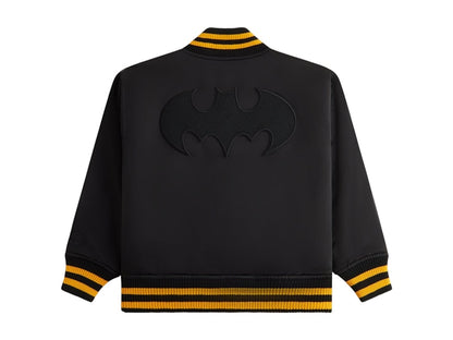 Kith x Batman Kids Satin Bomber Jacket Black