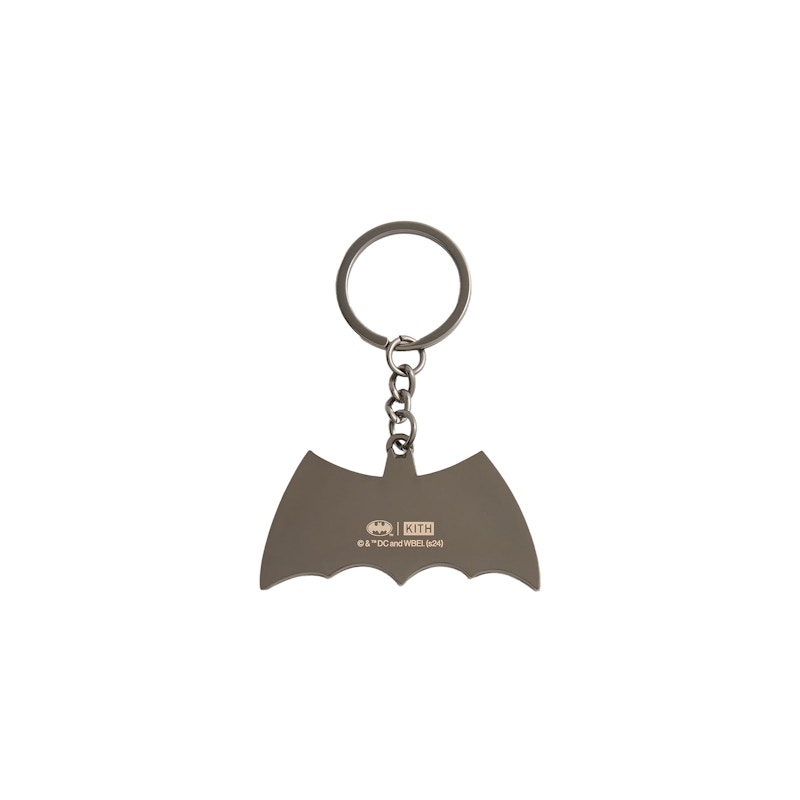 Kith x Batman Retro Logo Keychain