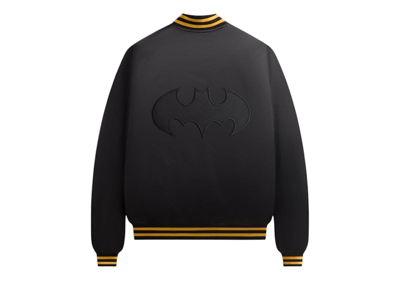 Kith x Batman Satin Bomber Jacket Black
