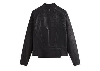 Kith x Batman Wayne Industries Moto Jacket Black