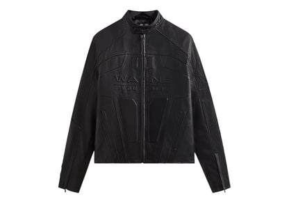 Kith x Batman Wayne Industries Moto Jacket Black