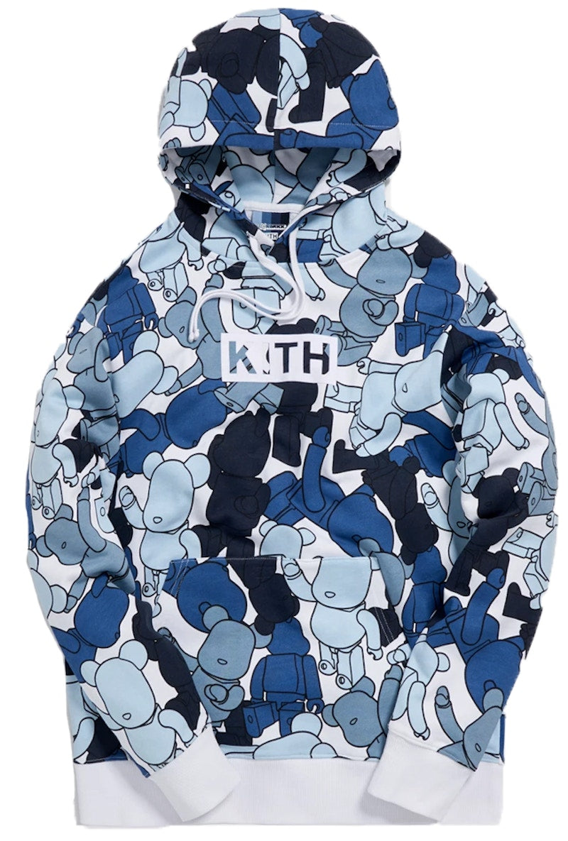 Kith x Bearbrick Pattern Hoodie Multi