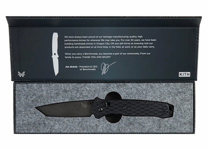 Kith x Benchmade 537 Bailout Knife Matte Black