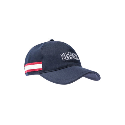 Kith x Bergdorf Goodman Wing Stripe Cap Eclipse Navy