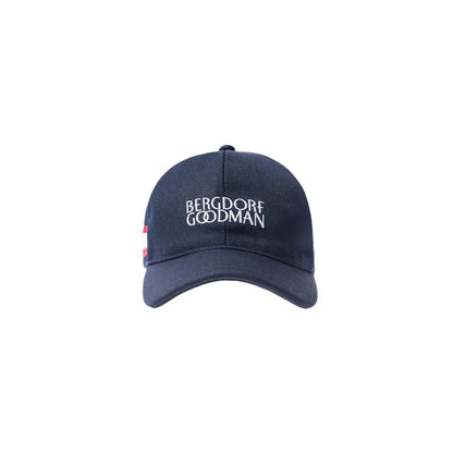 Kith x Bergdorf Goodman Wing Stripe Cap Eclipse Navy