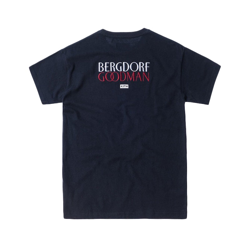 Kith x Bergdorf Goodman Wing Tee Eclipse Navy