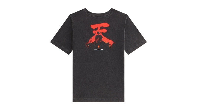 Kith x Capcom Kids Akuma Vintage Tee Black
