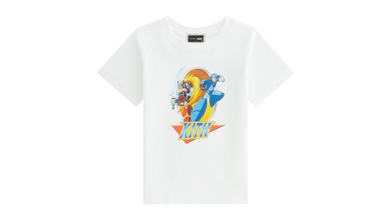 Kith x Capcom Kids Mega Man Vintage Tee White