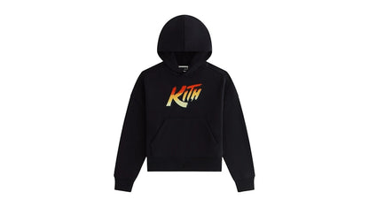Kith x Capcom Kids Street Fighter Flame Nelson Hoodie Black