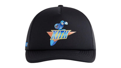 Kith x Capcom Mega Man Nolan Trucker Hat Black