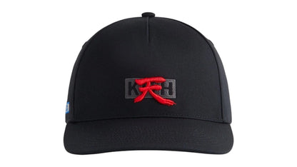 Kith x Capcom New Era Akuma Twill Bay Low Pinch Crown Snapback Black
