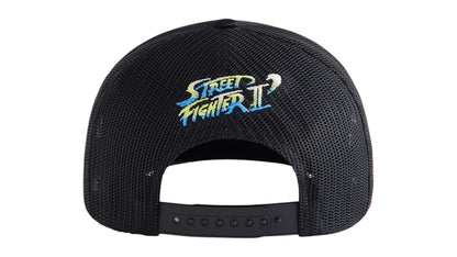 Kith x Capcom Ryu Nolan Trucker Hat Black