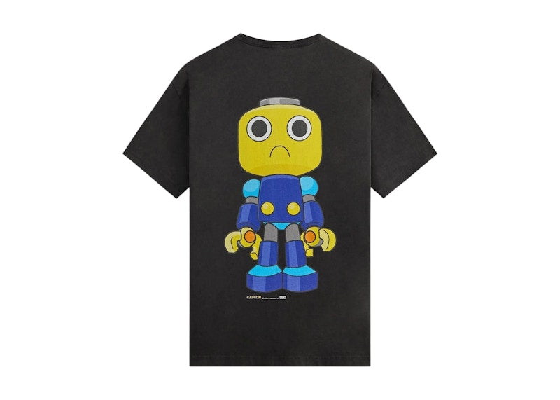 Kith x Capcom Servbot Vintage Tee Black