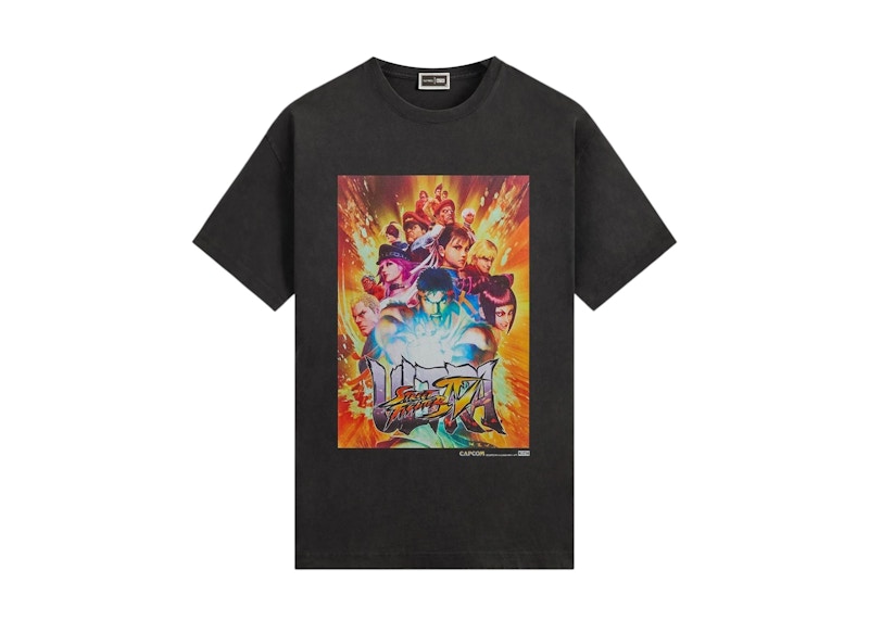 Kith x Capcom Street Fighter IV Ultra Vintage Tee Black