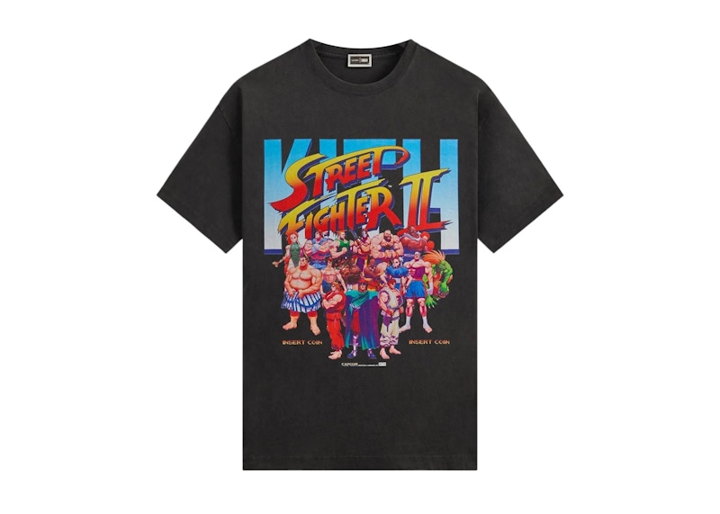 Kith x Capcom Super Street Fighter Vintage Tee Black