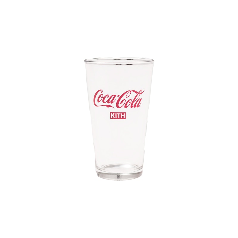 Kith x Coca-Cola Cubed Pint Glass Clear
