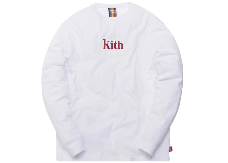 Kith x Coca-Cola Enjoy Bottle L/S Tee White