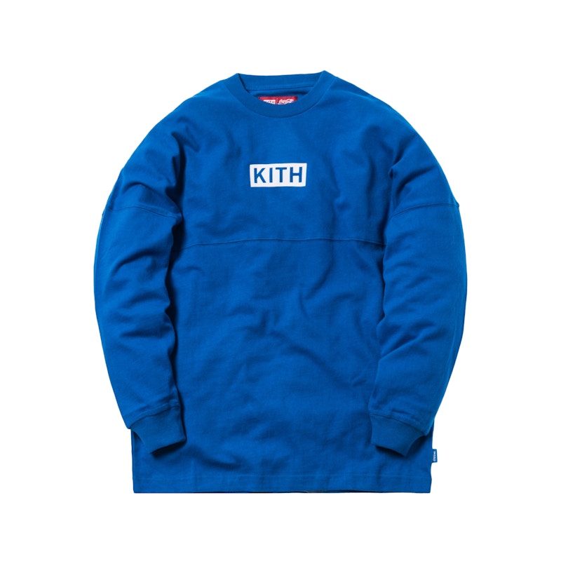 Kith x Coca-Cola Global L/S Tee Blue
