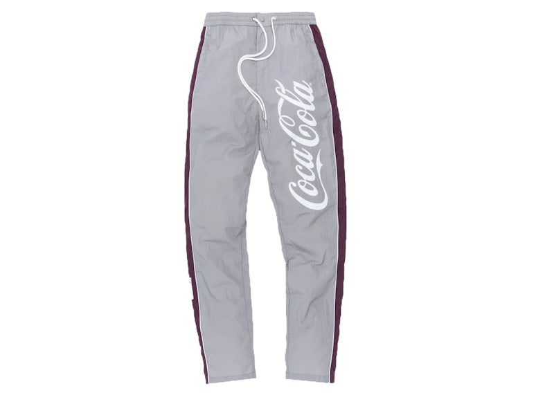 Kith x Coca-Cola Nylon Windbreaker Track Pants Grey