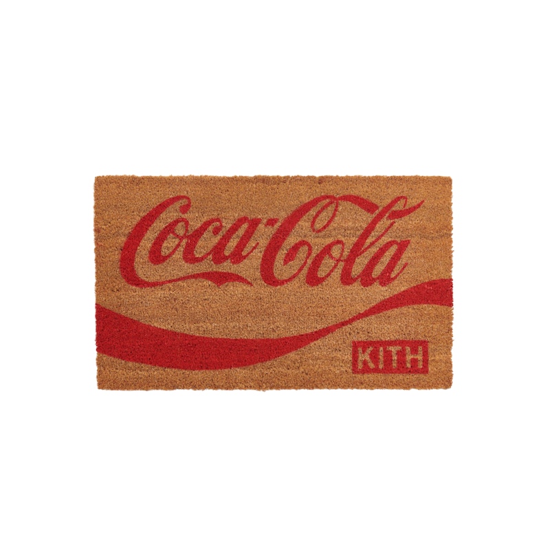 Kith x Coca-Cola Printed Doormat Natural/Multi