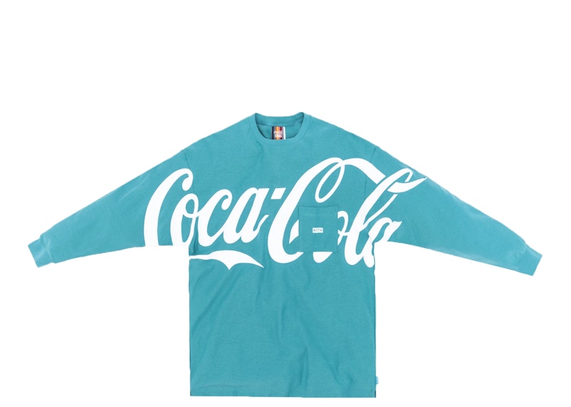 Kith x Coca-Cola Quinn L/S Tee Aqua