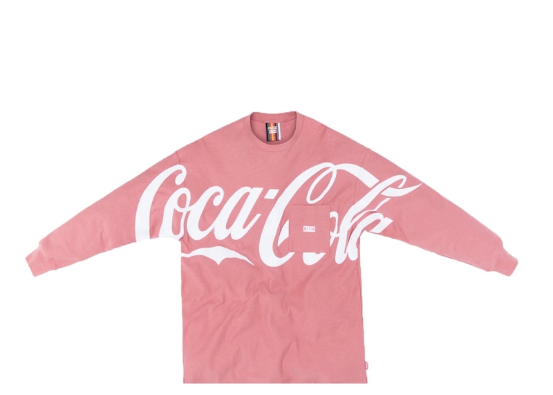 Kith x Coca-Cola Quinn L/S Tee Pink